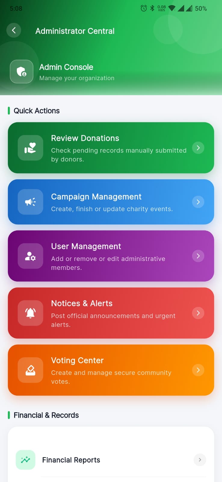 Expense Tracking
